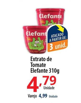 Akki Atacadista Extrato de tomate elefante oferta