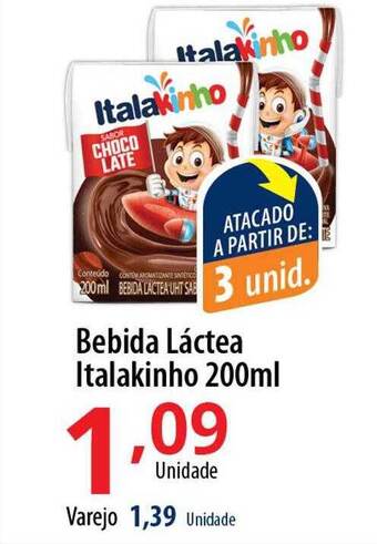 Akki Atacadista Bebida láctea italakinho oferta