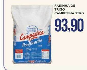 Apoio Mineiro Farinha de trigo campesina 25kg oferta