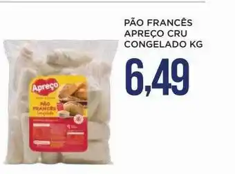 Apoio Mineiro Pão francês apreço cru congelado oferta
