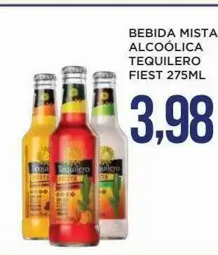 Bebida mista alcoólica tequilero fiest