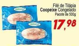 Villefort Atacadista Filé de tilápia coopeixe congelado oferta