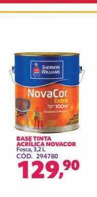 Telhanorte Base tinta acrílica novacor oferta