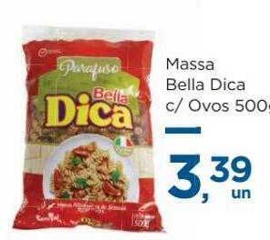 Super São Luiz Massa bella dica c ovos oferta
