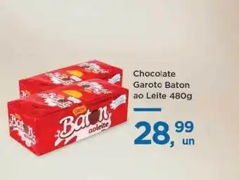 Chocolate garoto baton ao l eite