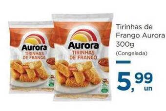 Super São Luiz Tirinhas de frango aurora oferta