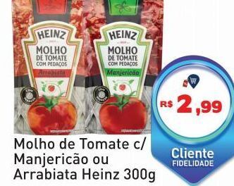 Tonin Superatacado Molho de tomate heinz 300g oferta