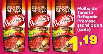 Costazul Supermercados Molho de tomate pramesa 300g oferta