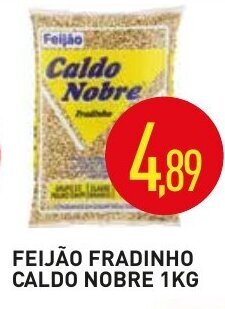 Calvo Atacadista Feijao Fradinho Caldo Nobre 1kg oferta