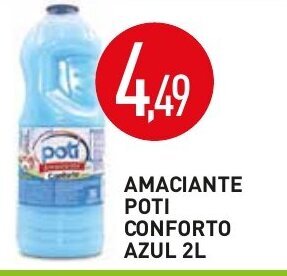 Amaciante Poti Conforto Azul 2L
