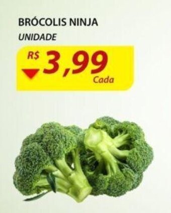 Assaí Atacadista Brocolis Ninja unidade oferta