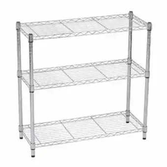 Leroy Merlin Estante multiuso metal cromada 90x90x35cm spaceo oferta