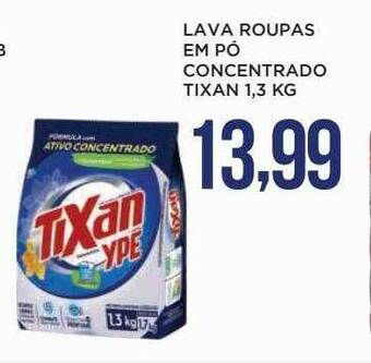 Apoio Mineiro Lava roupas em pó concentrado tixan oferta