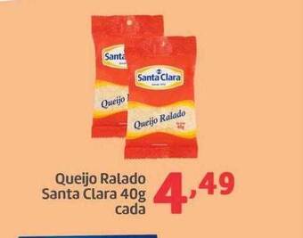 Belem Supermercados Queijo ralado santa clara oferta