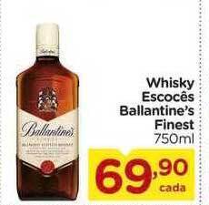 Carrefour Whisky escocês ballantine's finest oferta