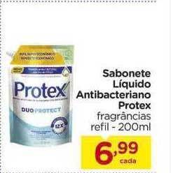 Carrefour Sabonete líquido antibacteriano protex oferta
