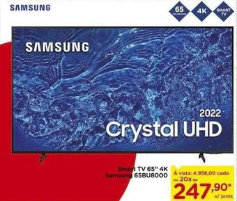 Carrefour Smart tv 65 oferta