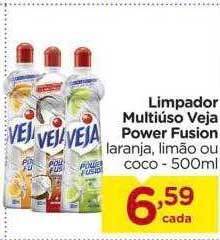 Carrefour Limpador multiúso veja power fusion oferta