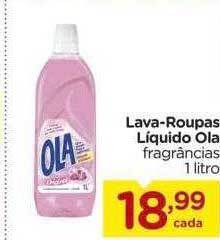 Carrefour Lava-roupas liquido ola oferta