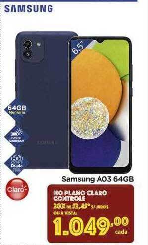 Carrefour Samsung a03 64gb oferta