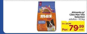 Carrefour Alimento p cães max vita selection oferta