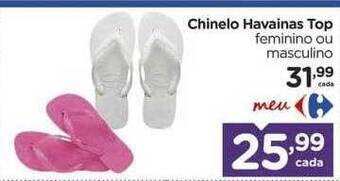 Carrefour Chinelo havaianas top oferta