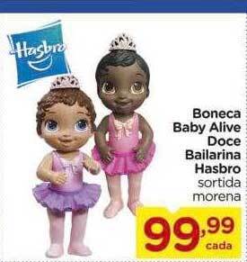 Boneca baby alive doce bailarina hasbro