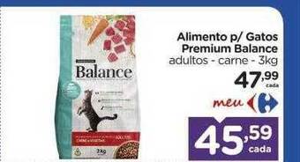 Carrefour Alimento p gatos premium balance oferta