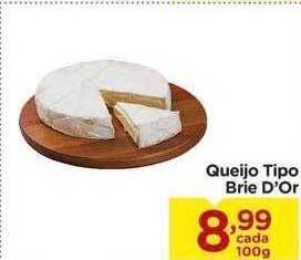 Carrefour Queijo tipo brie d'or oferta