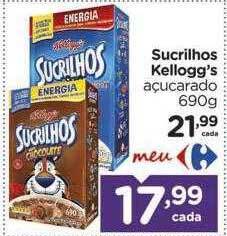 Carrefour Sucrilhos kellogg's oferta