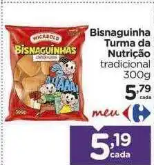 Carrefour Bisnaguinha turma da nutrição oferta