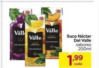 Carrefour Suco néctar del valle oferta