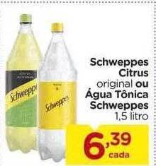Carrefour Schweppes citrus ou água tônica schweppes oferta