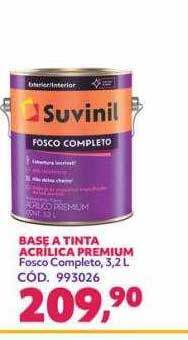 Telhanorte Base a tinta acrílica premium oferta