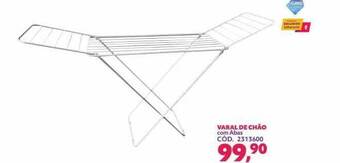 Telhanorte Varal de chão oferta