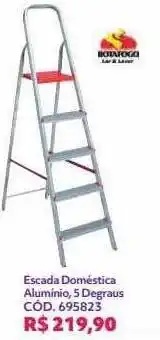 Telhanorte Escada doméstica aluminio 5 degraus oferta
