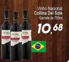 Vinho nacional collina del sole