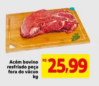 Mercado Extra Acem Bovino Resfriado peca fora do vacuo 1kg oferta