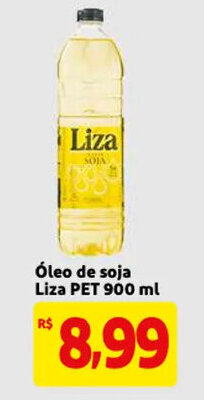 Mercado Extra Oleo de soja Liza Pet 900ml oferta
