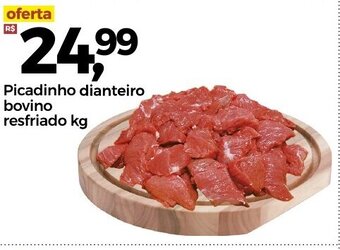 Frangolândia Picadinho Dianteiro bovino resfriado 1kg oferta