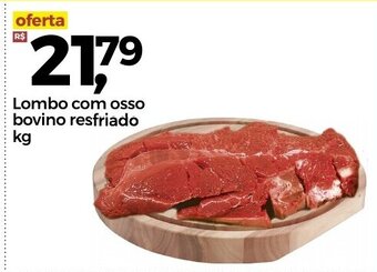 Frangolândia Lombo com osso bovino resfriado 1kg oferta
