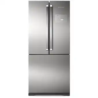 Geladeira brastemp 127v (110v) frost free inox side by side 540 litros