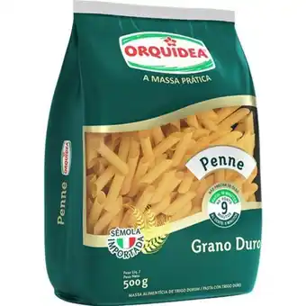 Supermercados Andreazza Macarrão penne orquídea grano duro 500g oferta