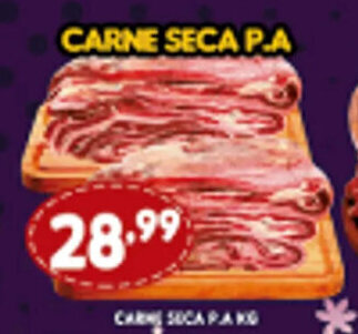Supermercados Cristal Carne Seca P.A 1kg oferta