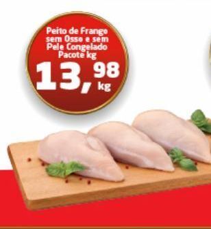 Tenda Atacado Peito de frango sem osso e sem pele congelado kg oferta