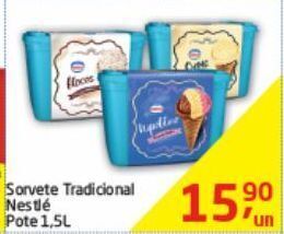 Tenda Atacado Sorvete tradicional nestlé 1.5l oferta