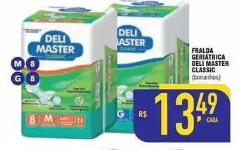 Fralda geriátrica deli master classic