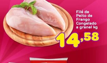 Costazul Supermercados Filé de peito de frango congelado a granel kg oferta