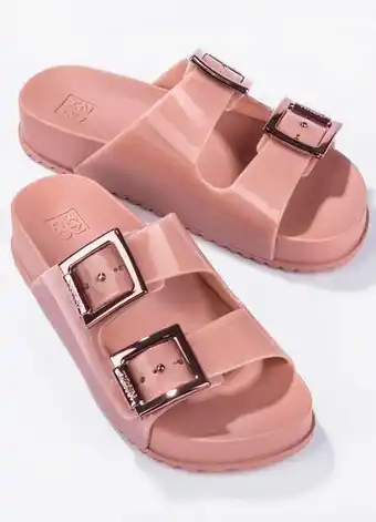 Chinelo zaxy partner iii (nude claro)