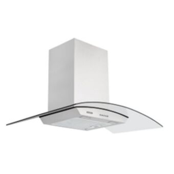 Coifa de parede new vetro inox e vidro 90cm 220v tramontina